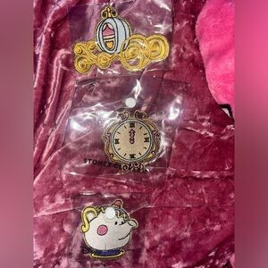 Disney Princess Stoney Clover Lane Patch set Carriage Cinderella clock Mrs Pott